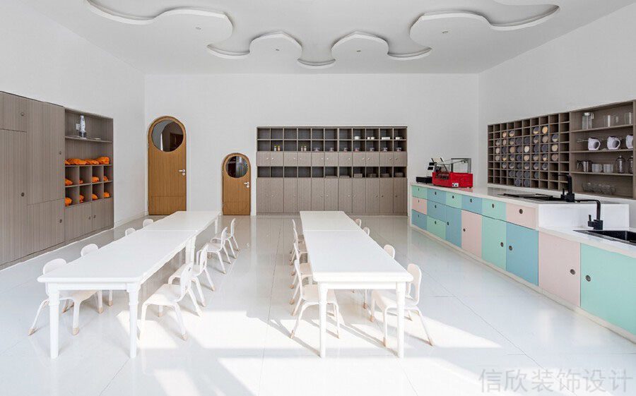 蘇州精靈幼兒園裝修設(shè)計_信欣幼兒園學(xué)校裝修設(shè)計