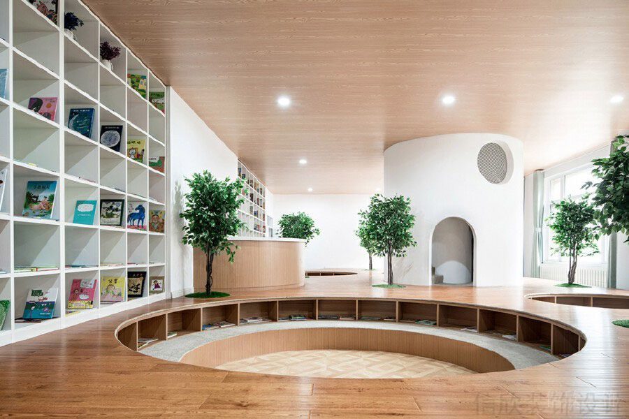 蘇州精靈幼兒園裝修設(shè)計_信欣幼兒園學(xué)校裝修設(shè)計