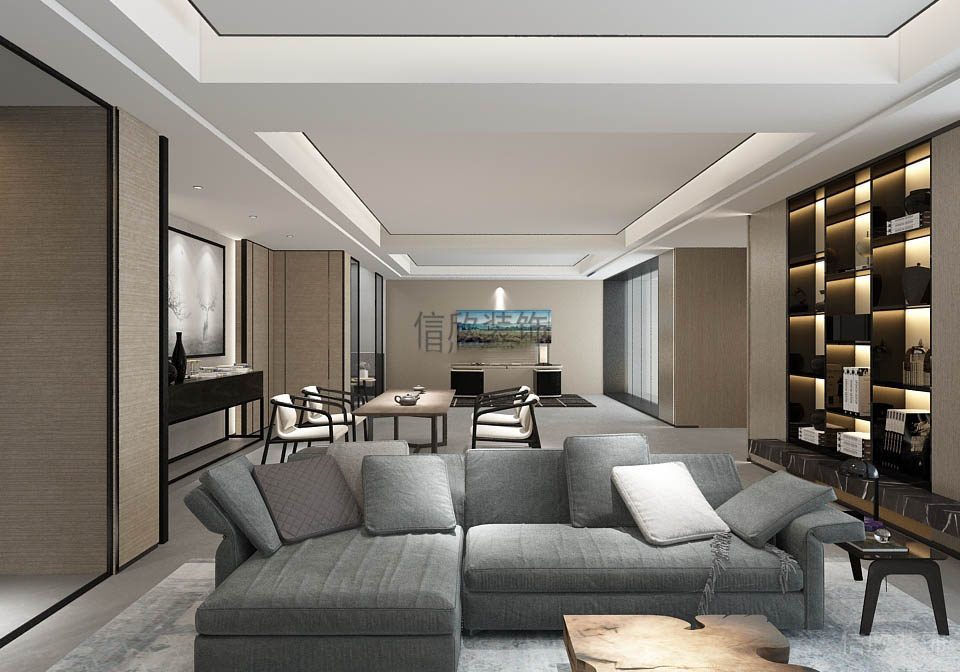 勤深公司廠房辦公室裝修董事長室