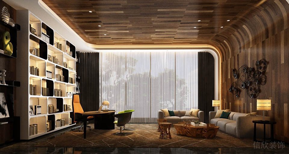 深圳辦公室裝修-經理室-永天科技