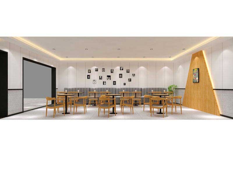 辦公室現(xiàn)代風洽談區(qū)效果圖 (3)