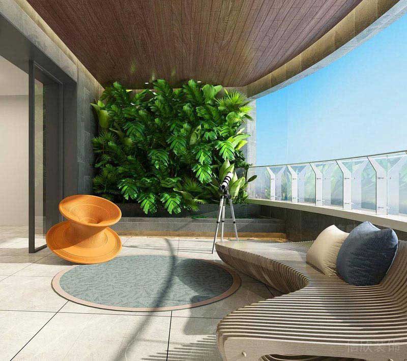 辦公室現(xiàn)代簡(jiǎn)約風(fēng)陽(yáng)臺(tái)沙發(fā)效果圖