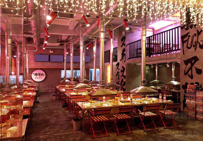 餐廳工業(yè)風設計效果