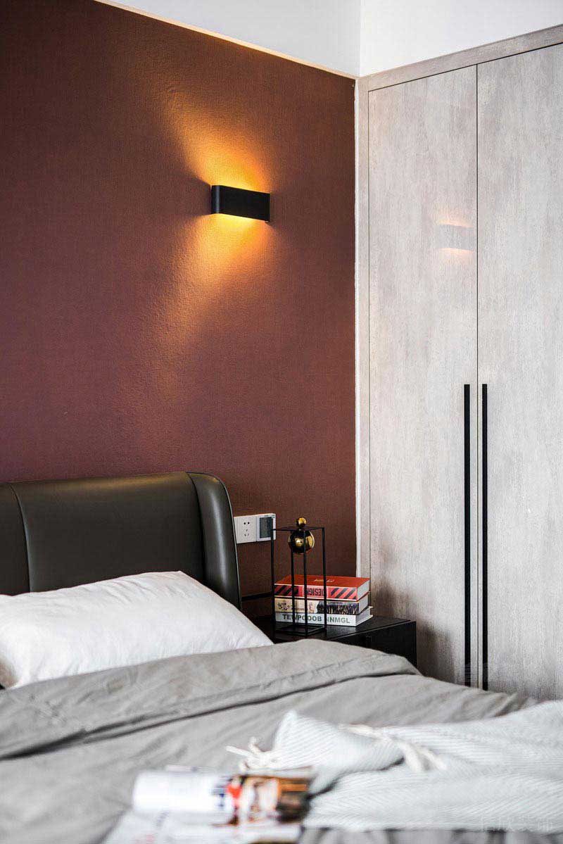 二手房改造現(xiàn)代簡(jiǎn)約風(fēng)臥室效果圖 (5)