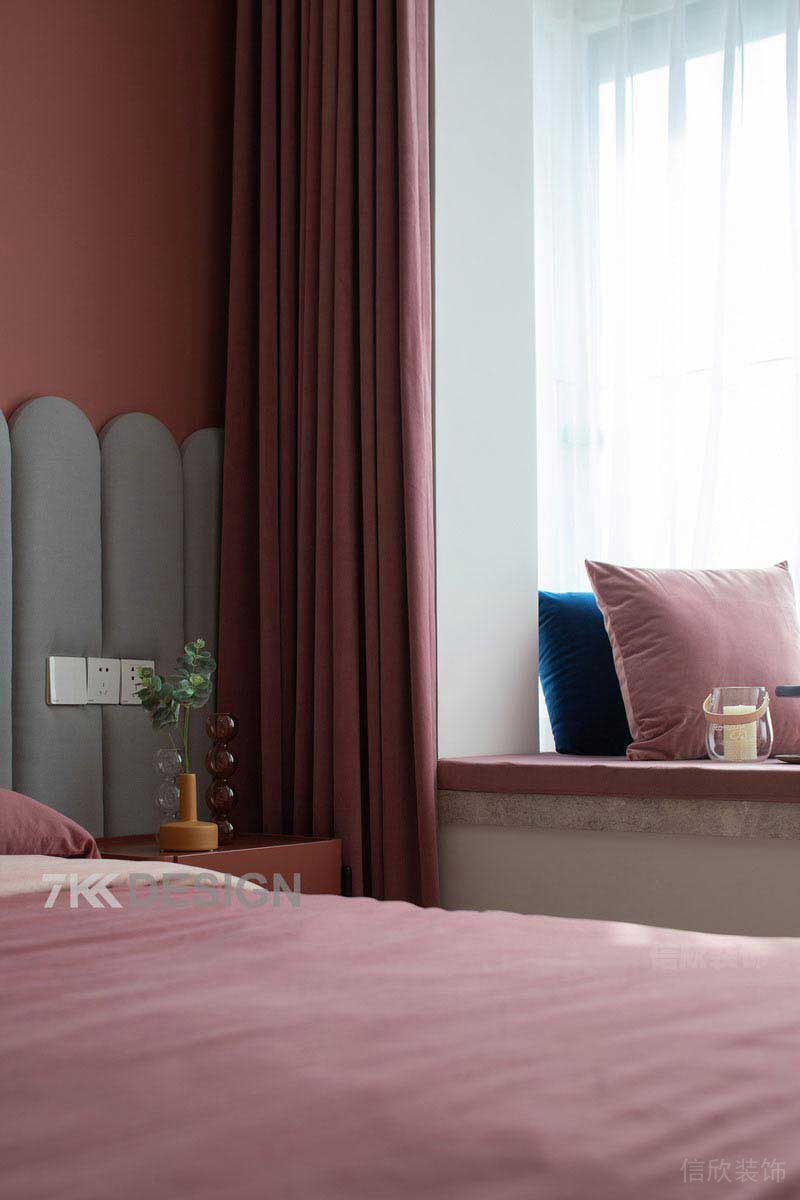 二手房改造現(xiàn)代簡(jiǎn)約風(fēng)臥室效果圖(3)