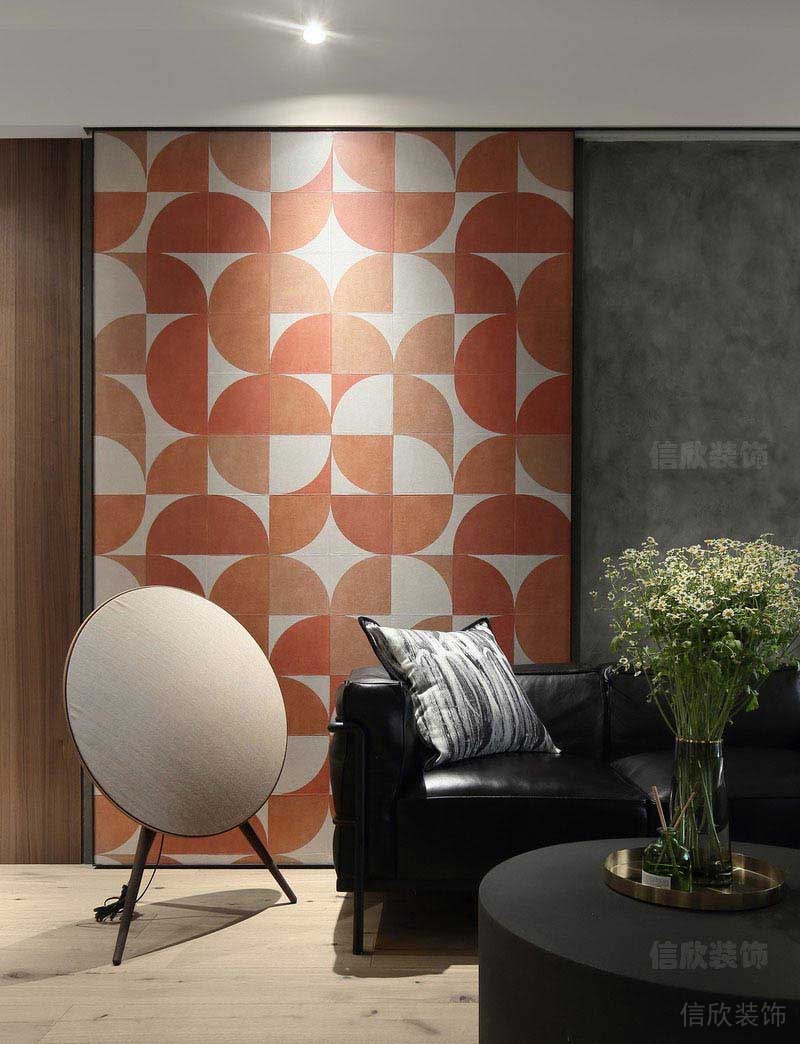 黑色空間里面的藝術(shù)的背景畫