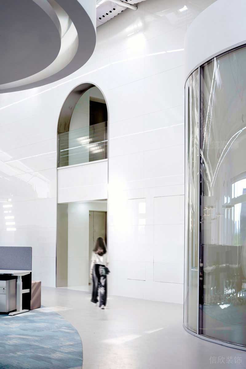 后現(xiàn)代極簡風(fēng)辦公室大堂