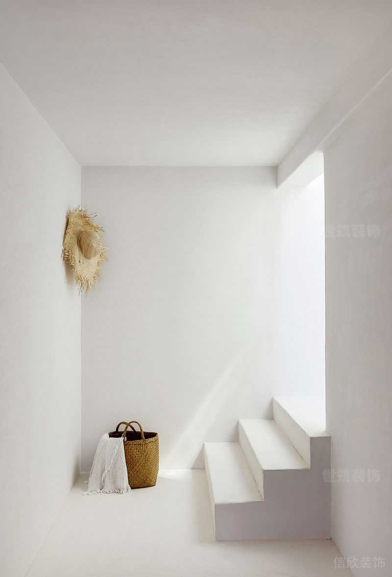 極簡風(fēng)格辦公空間樓梯臺階