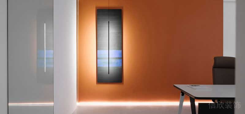 極簡風(fēng)格辦公空間主任辦公室