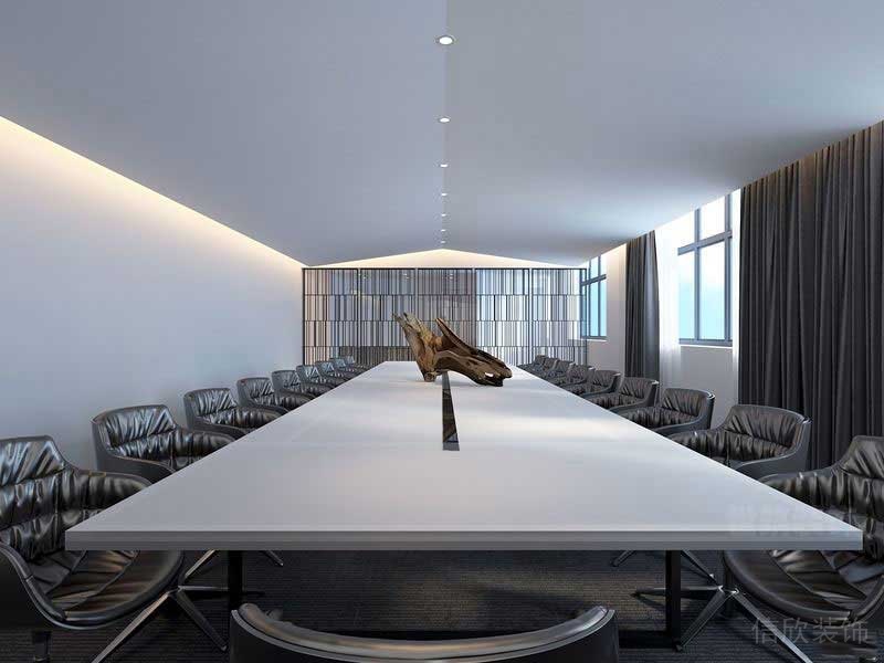 極簡風(fēng)格辦公室獨(dú)立會議室