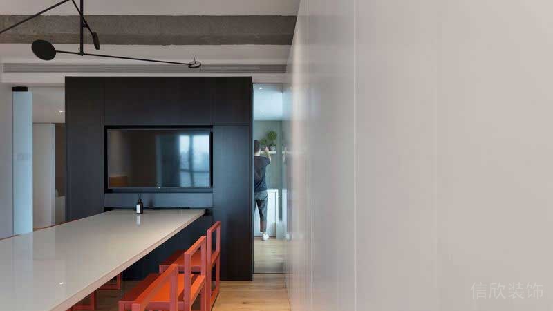 極簡風(fēng)格辦公室內(nèi)部交流區(qū)