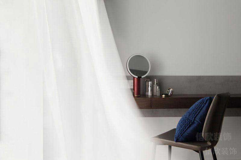 極簡風(fēng)格別墅梳妝臺