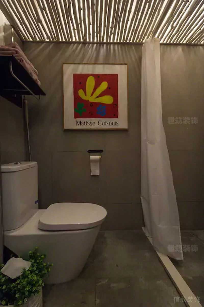 極簡風格家庭衛浴空間