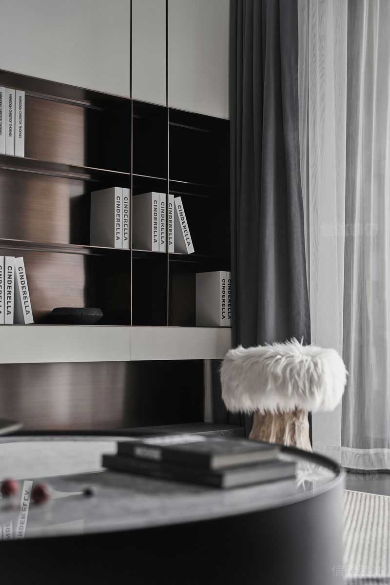 極簡風格家庭休閑廳茶幾