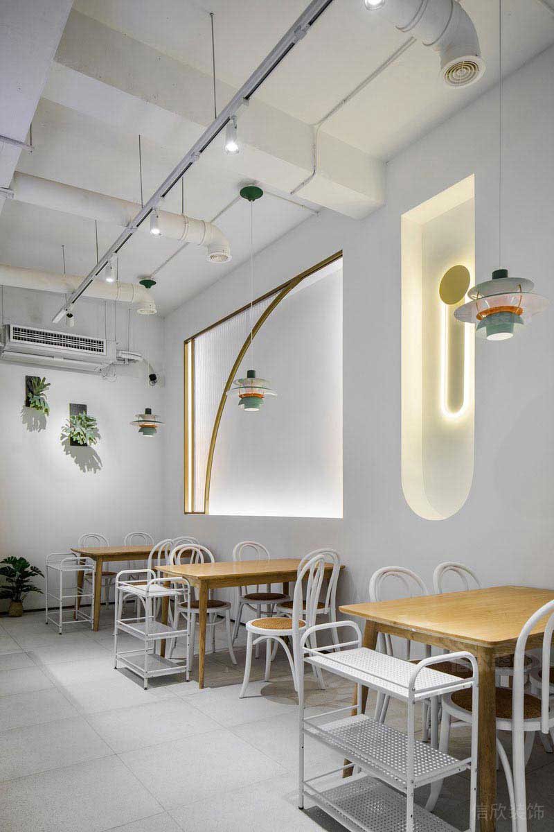 簡潔、個性的餐廳設計方案