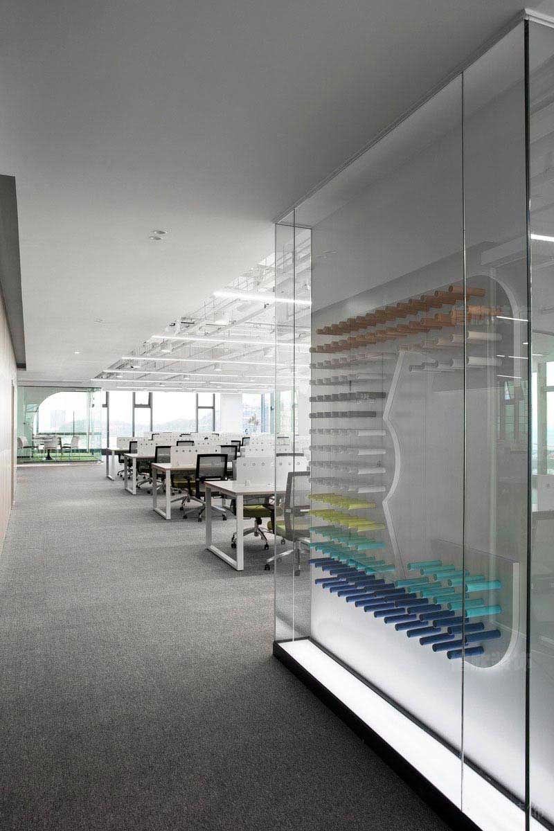 簡約工業(yè)風的辦公室設計裝修