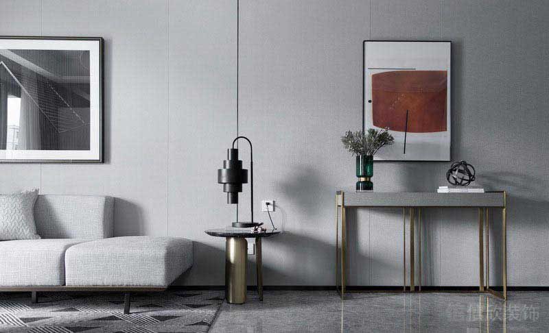 簡約輕奢風(fēng)家居客廳