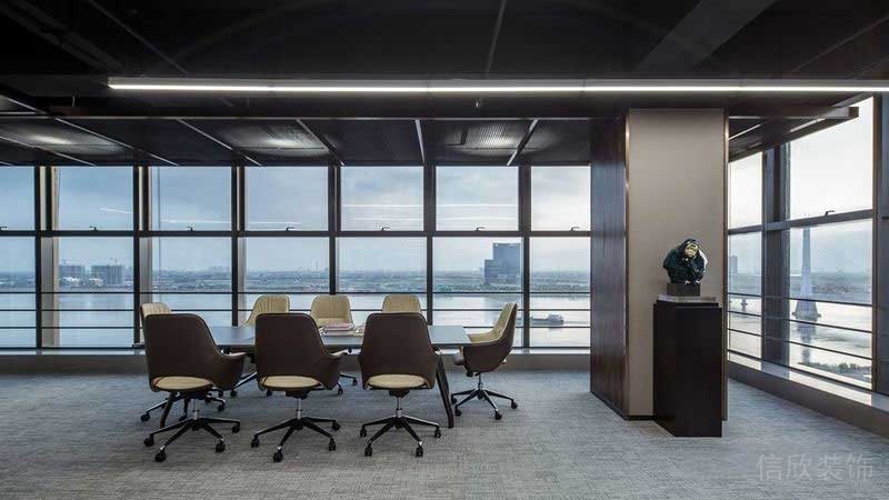 美式工業辦公室開放式交流區