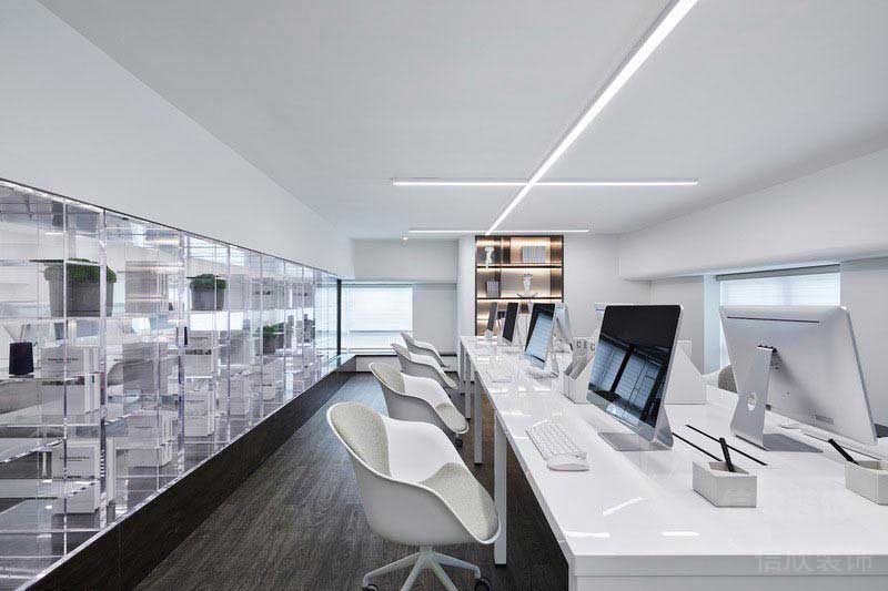 現(xiàn)代純色風(fēng)辦公室管理層辦公區(qū)