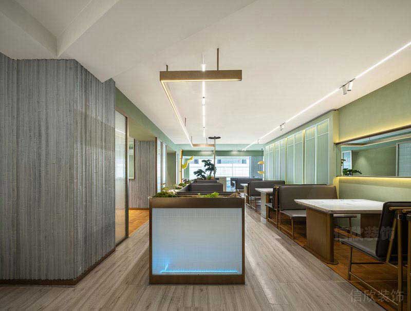 現(xiàn)代風格餐廳用餐區(qū)