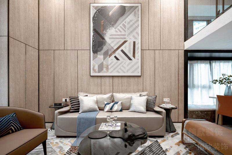 現(xiàn)代風格豪華別墅客廳