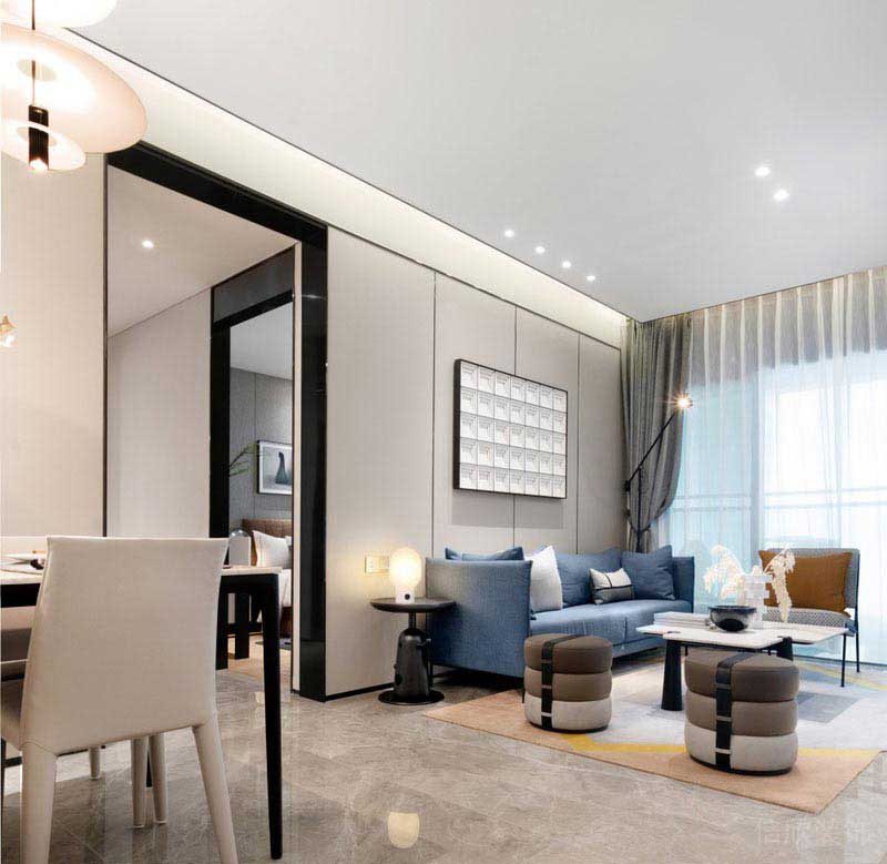 現(xiàn)代風格家居客餐廳