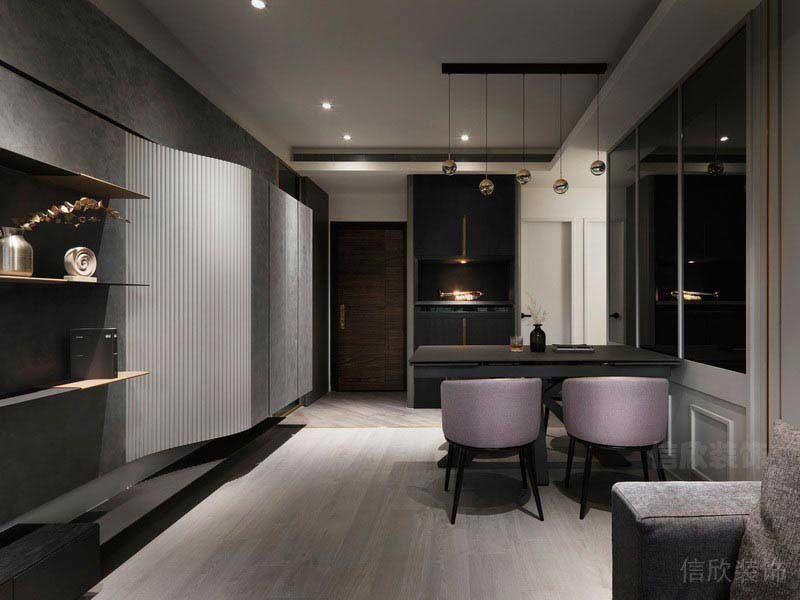 現(xiàn)代風格家居空間餐廳