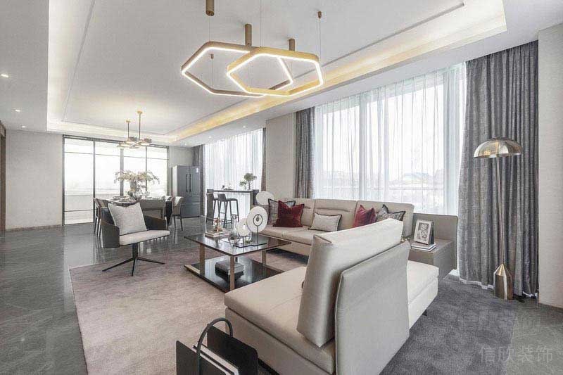 現(xiàn)代風家庭客廳