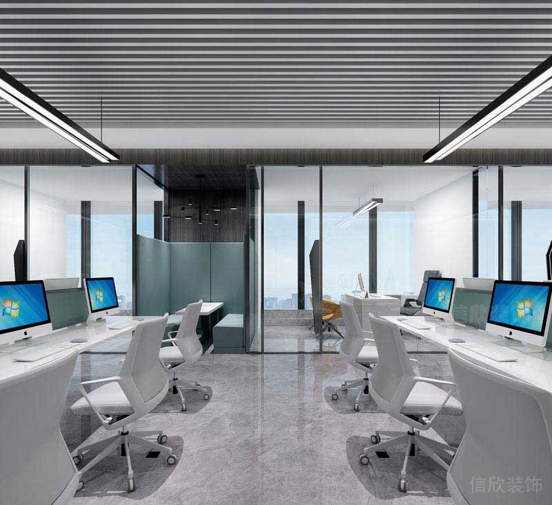 現(xiàn)代簡約辦公空間設計