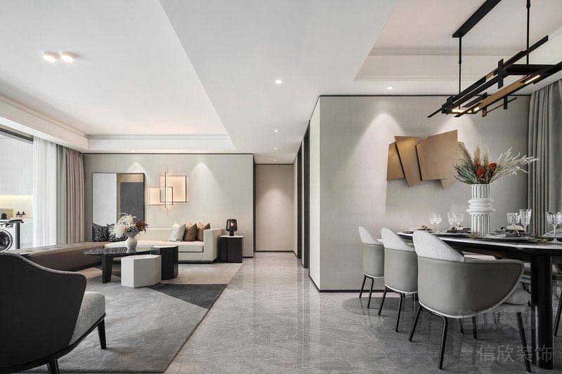 現(xiàn)代簡約風格家居客餐廳