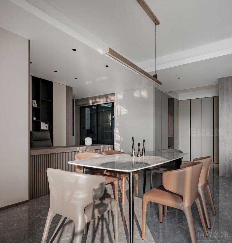 現(xiàn)代輕奢風公寓餐廳