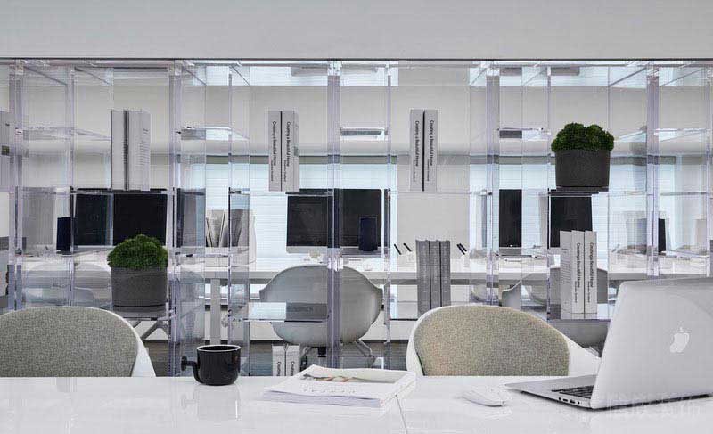 現(xiàn)代時(shí)尚風(fēng)辦公室員工區(qū)