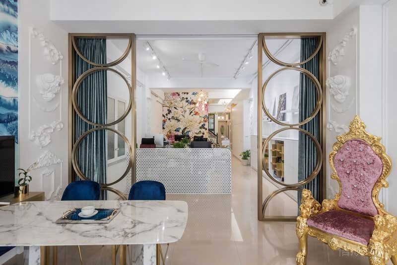 新古典風(fēng)格辦公室洽談區(qū)