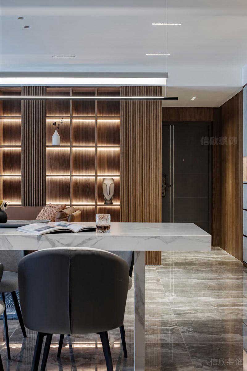 新居現代風餐廳效果圖