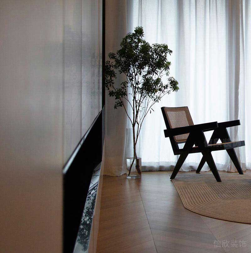 新居現(xiàn)代簡約風(fēng)陽臺休閑椅效果圖