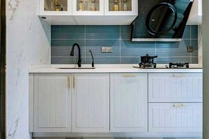 新居現(xiàn)代美式風櫥柜效果圖