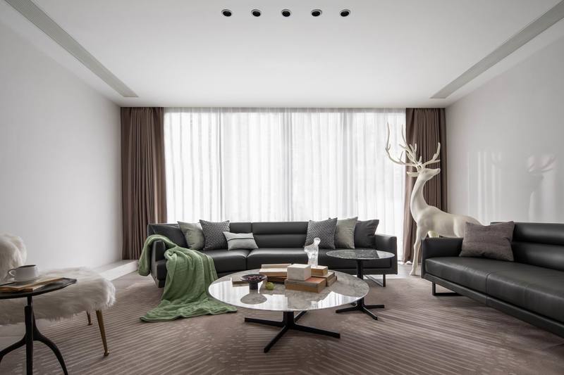 深圳羅湖區極簡風80平方復式小戶型裝修設計起居室 深圳羅湖區極簡風80平方復式小戶型裝修設計起居室