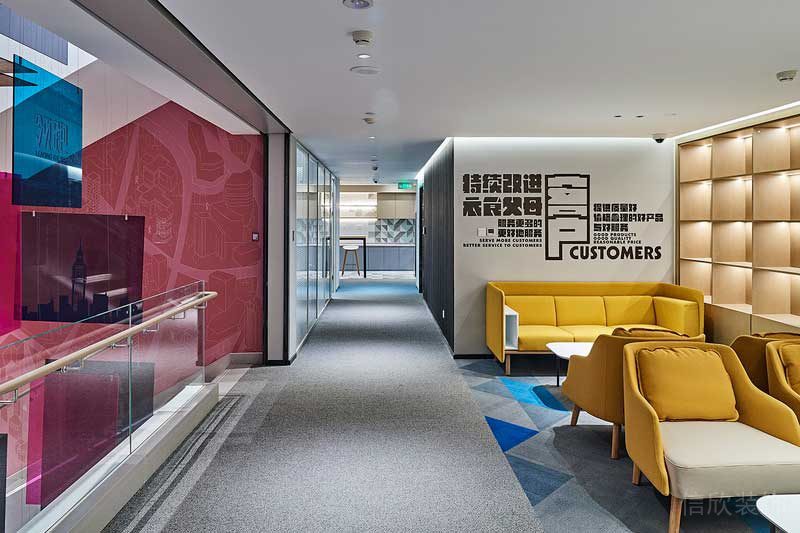 寶安區簡約風格辦公室裝修設計等候區 寶安區簡約風格辦公室裝修設計等候區