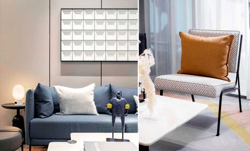 深圳寶安區現代風格家裝豪華裝修設計客廳軟裝陳設 深圳寶安區現代風格家裝豪華裝修設計客廳軟裝陳設