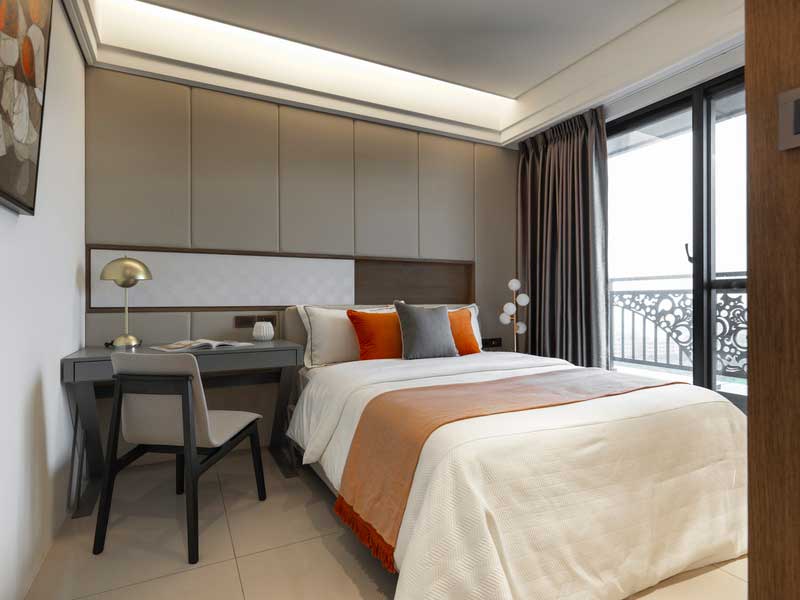 深圳羅湖區現代風格100平方家庭裝修工程案例次臥 深圳羅湖區現代風格100平方家庭裝修工程案例次臥