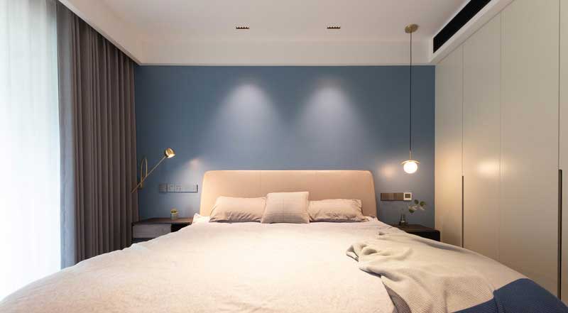 深圳羅湖區現代簡約家庭新房裝修次臥床品 深圳羅湖區現代簡約家庭新房裝修次臥床品