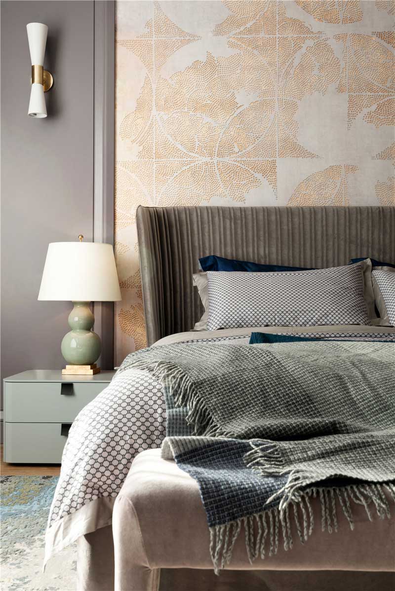 深圳寶安新中式田園風別墅裝修主臥 深圳寶安新中式田園風別墅裝修主臥