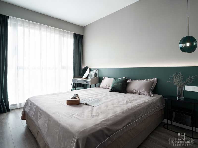 深圳羅湖區(qū)極簡家裝裝修設(shè)計(jì)餐廳主臥