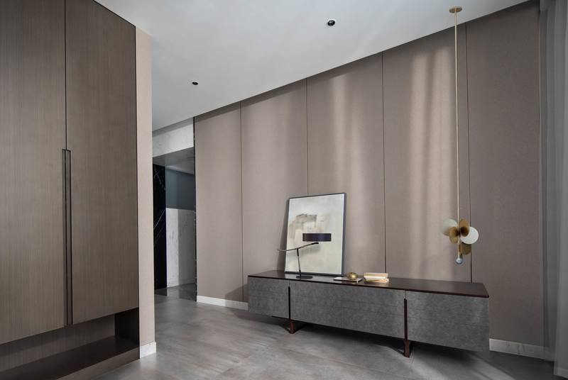 深圳羅湖區極簡風80平方復式小戶型裝修設計玄關 深圳羅湖區極簡風80平方復式小戶型裝修設計玄關