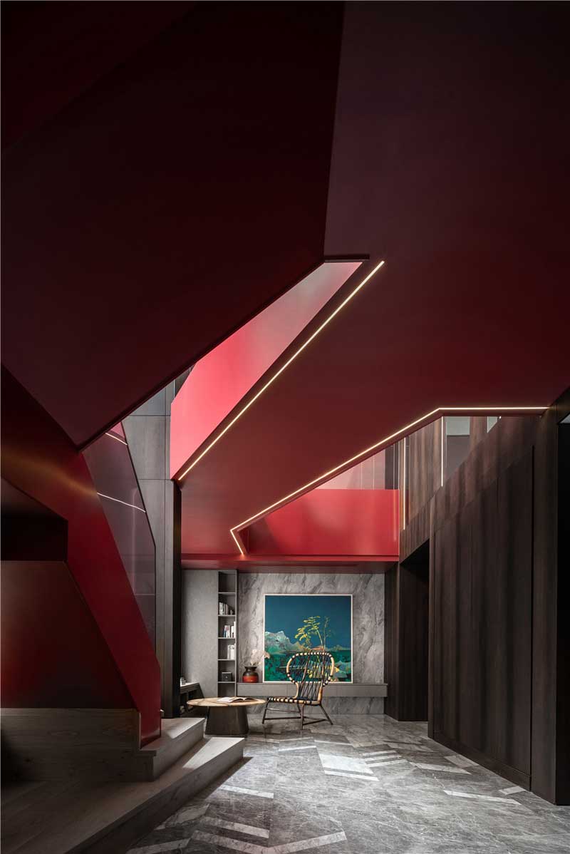 深圳寶安新中式田園風別墅裝修地下室走廊 深圳寶安新中式田園風別墅裝修地下室走廊