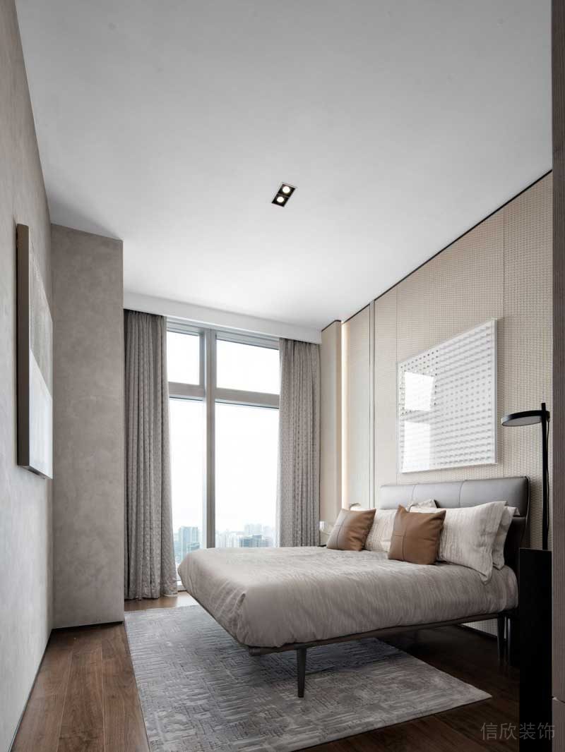 深圳寶安區(qū)現(xiàn)代簡約風(fēng)格精裝修設(shè)計施工次臥 深圳寶安區(qū)現(xiàn)代簡約風(fēng)格精裝修設(shè)計施工次臥