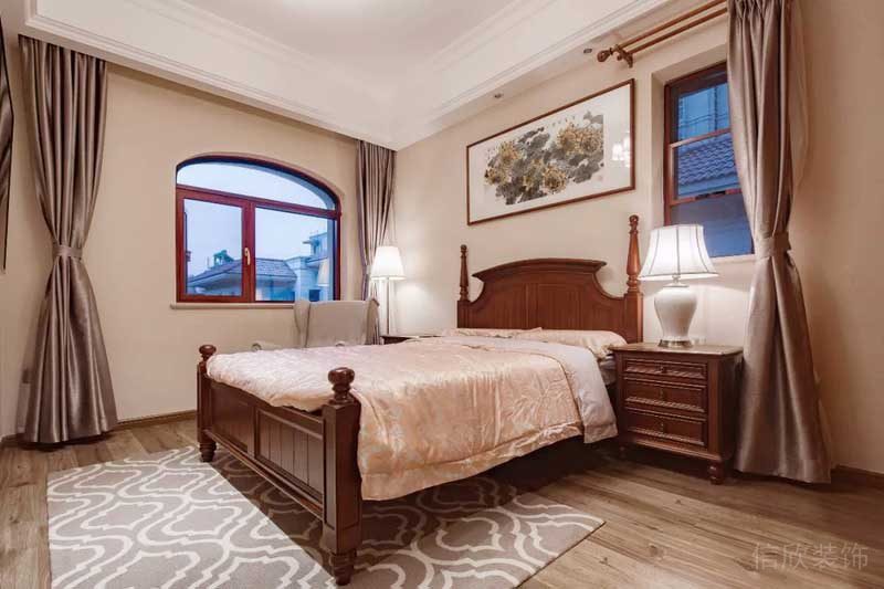 深圳寶安碧桂園簡(jiǎn)歐風(fēng)格別墅樣板間設(shè)計(jì)次臥 深圳寶安碧桂園簡(jiǎn)歐風(fēng)格別墅樣板間設(shè)計(jì)次臥