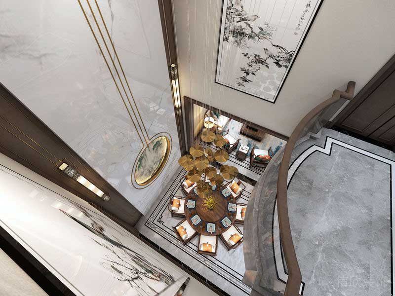 深圳福田新中式家居住宅裝修設計效果圖餐廳 深圳福田新中式家居住宅裝修設計效果圖餐廳