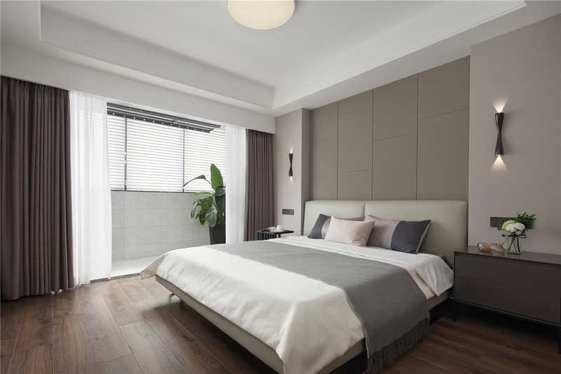 深圳寶安區現代簡約風格灰色調家庭裝修圖片主臥 深圳寶安區現代簡約風格灰色調家庭裝修圖片主臥