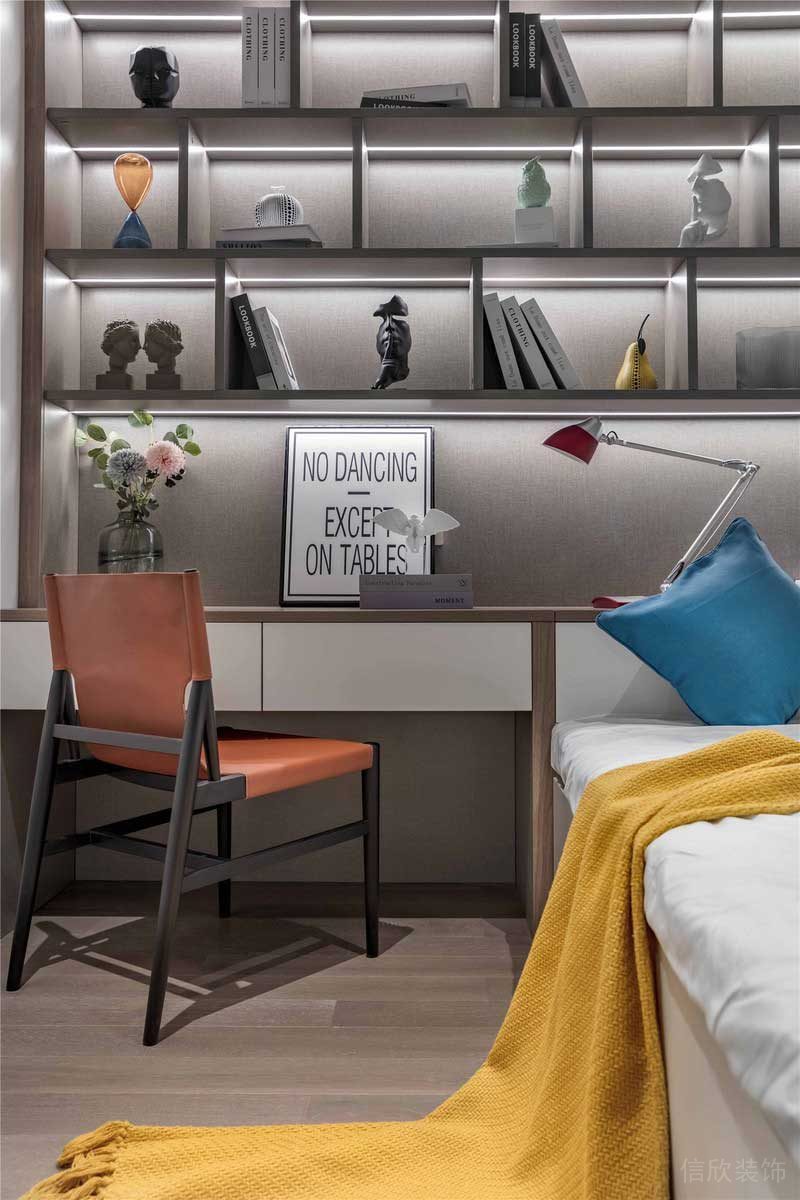 深圳羅湖區蓮塘現代簡約風格家居裝修次臥 深圳羅湖區蓮塘現代簡約風格家居裝修次臥